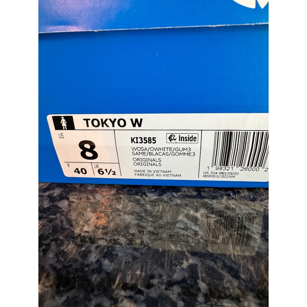 Adidas Originals Tokyo W Light Blue Suede Gum Sole Sneakers KI3585 Womens 8‎